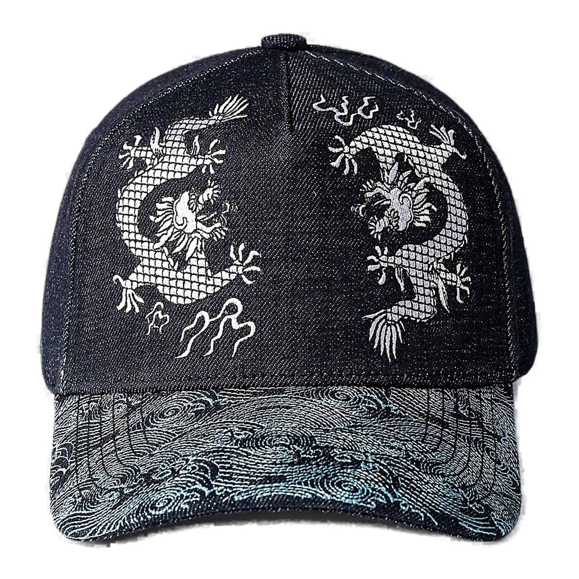 Valabasas Drako Hat - Embroidered Indigo