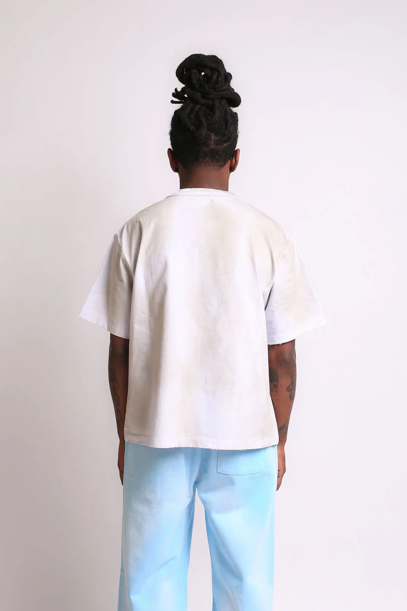 Elements Of Art Collage Tee Men's T-Shirt White - Image 5