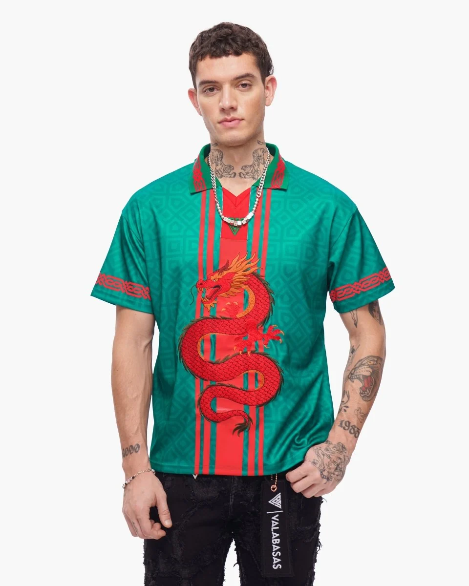 Valabasas Dragon Tee - Relaxed Fit Multi Color - Image 2