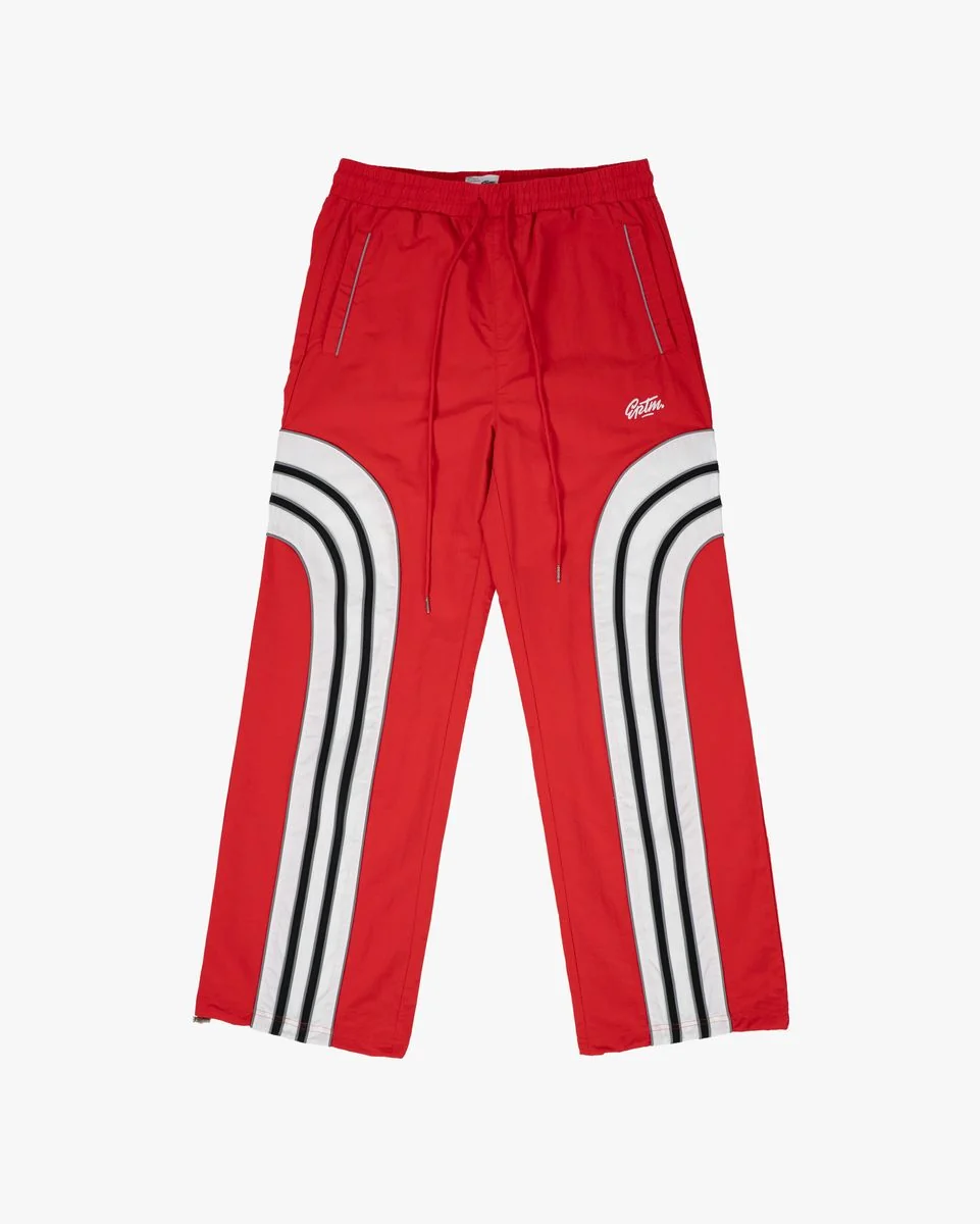 Eptm Color Block Jogger Pants - Reflective Red - Image 2