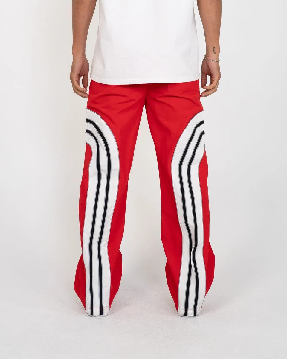 Eptm Color Block Jogger Pants - Reflective Red - Image 8