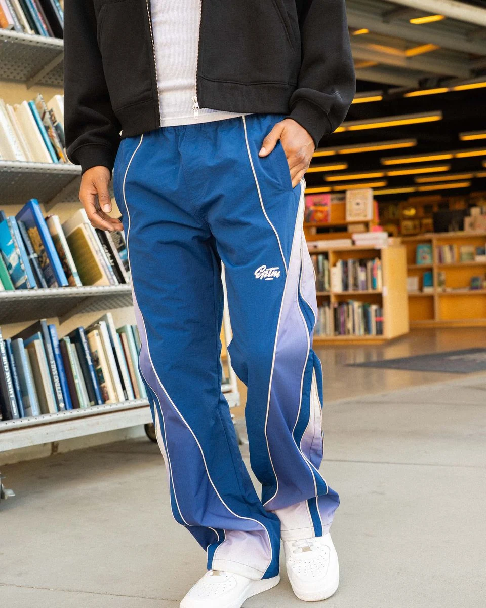 Eptm Laguna Jogger Pants - Reflective Piping Royal Blue - Image 14