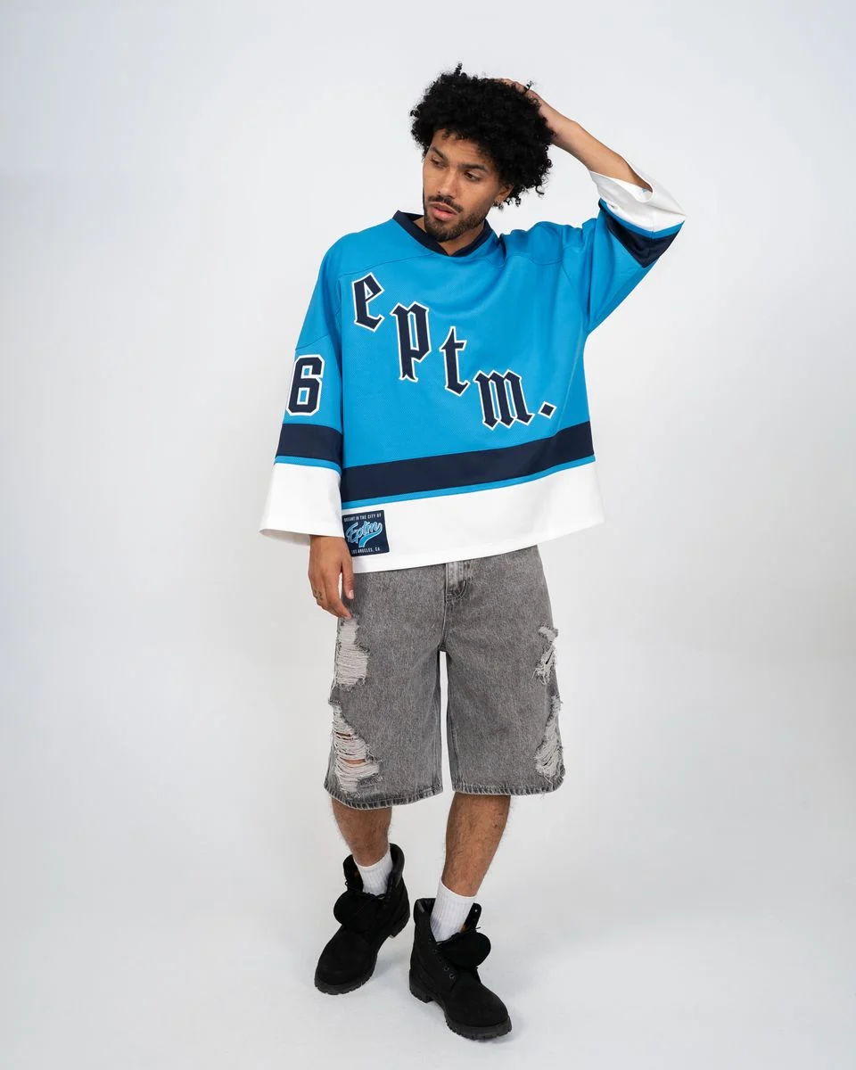 Eptm Glory Jersey Shirt - Boxy Fit Blue - Image 11