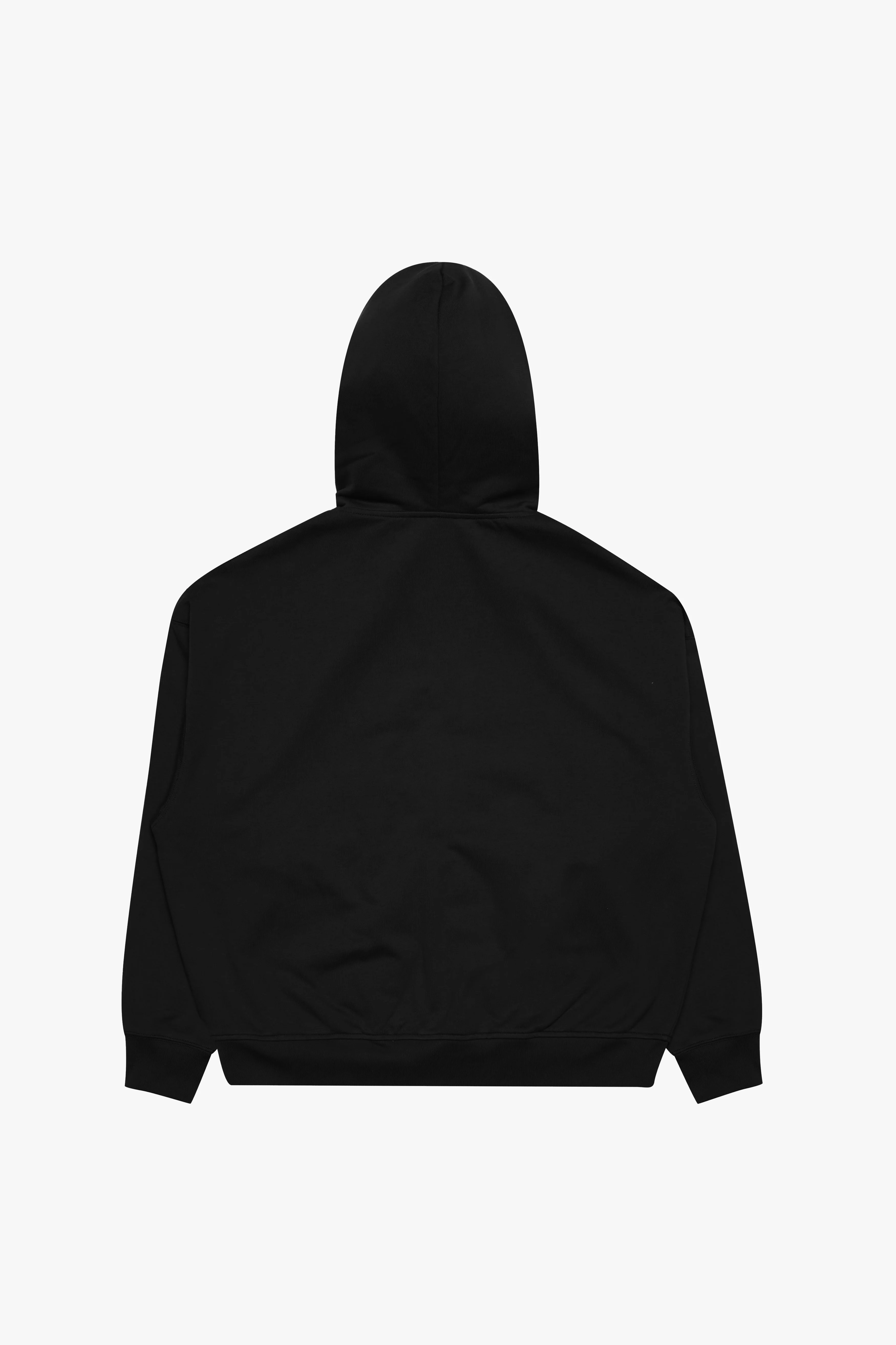 6Thneighborhood Esntl Hoodie - Oversized Black - Image 8