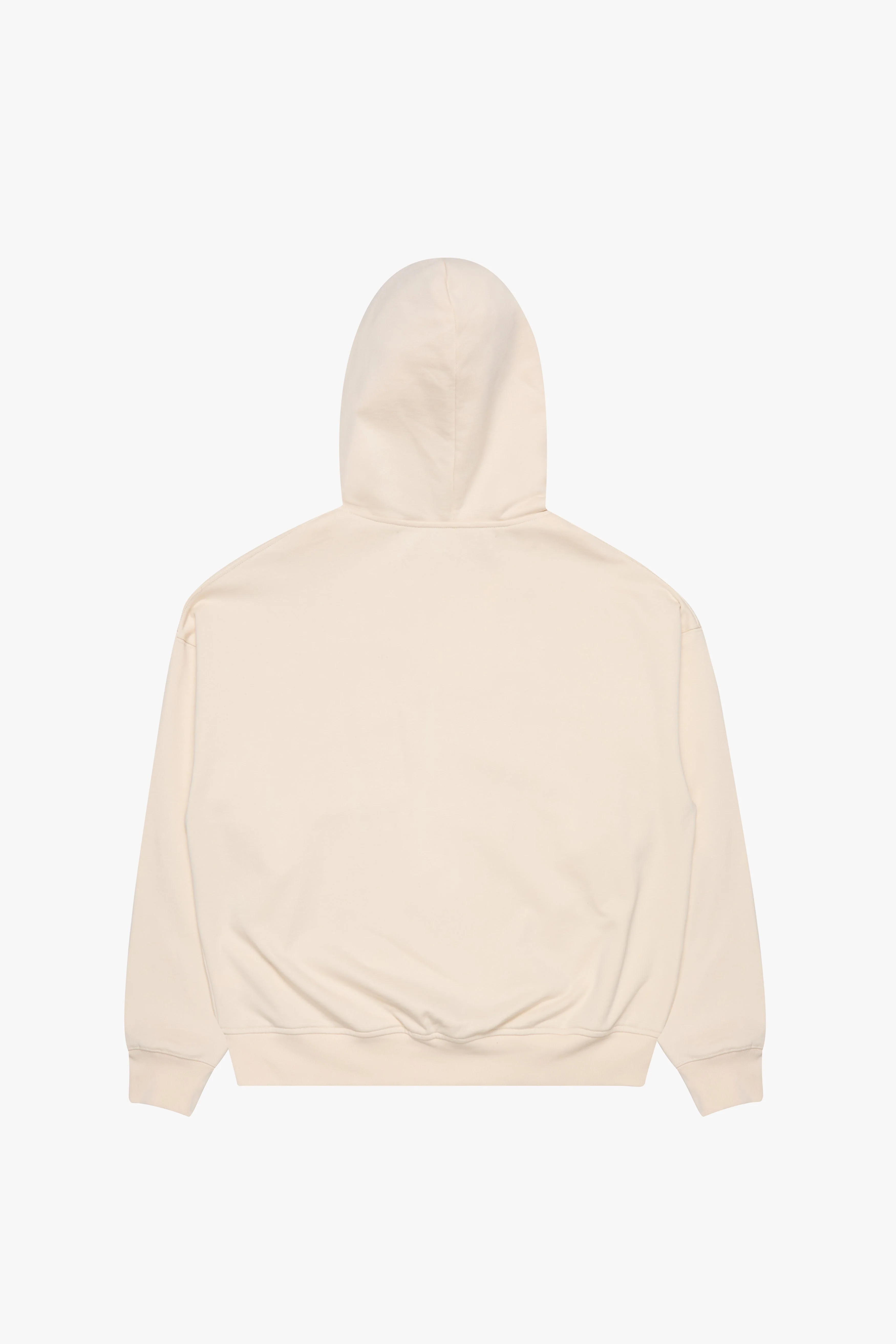 6Thneighborhood Esntl Hoodie - Relaxed Fit Cream - Image 3