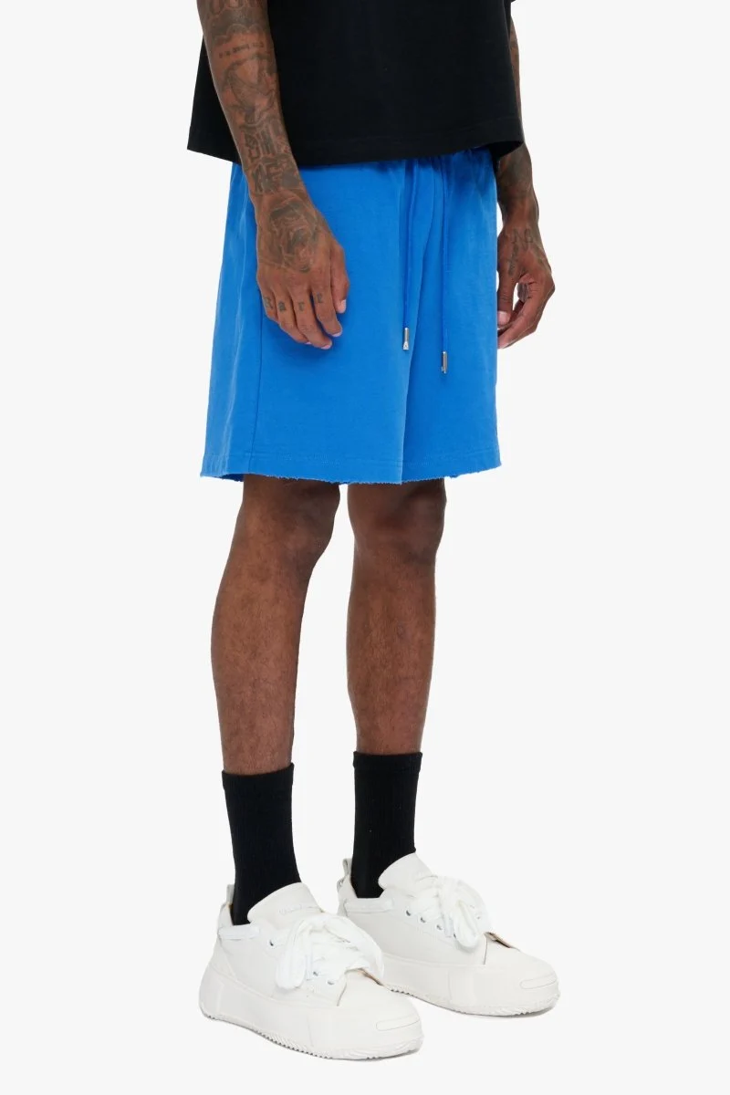 Valabasas Vintage Shorts - Washed Finish Electric Blue - Image 4