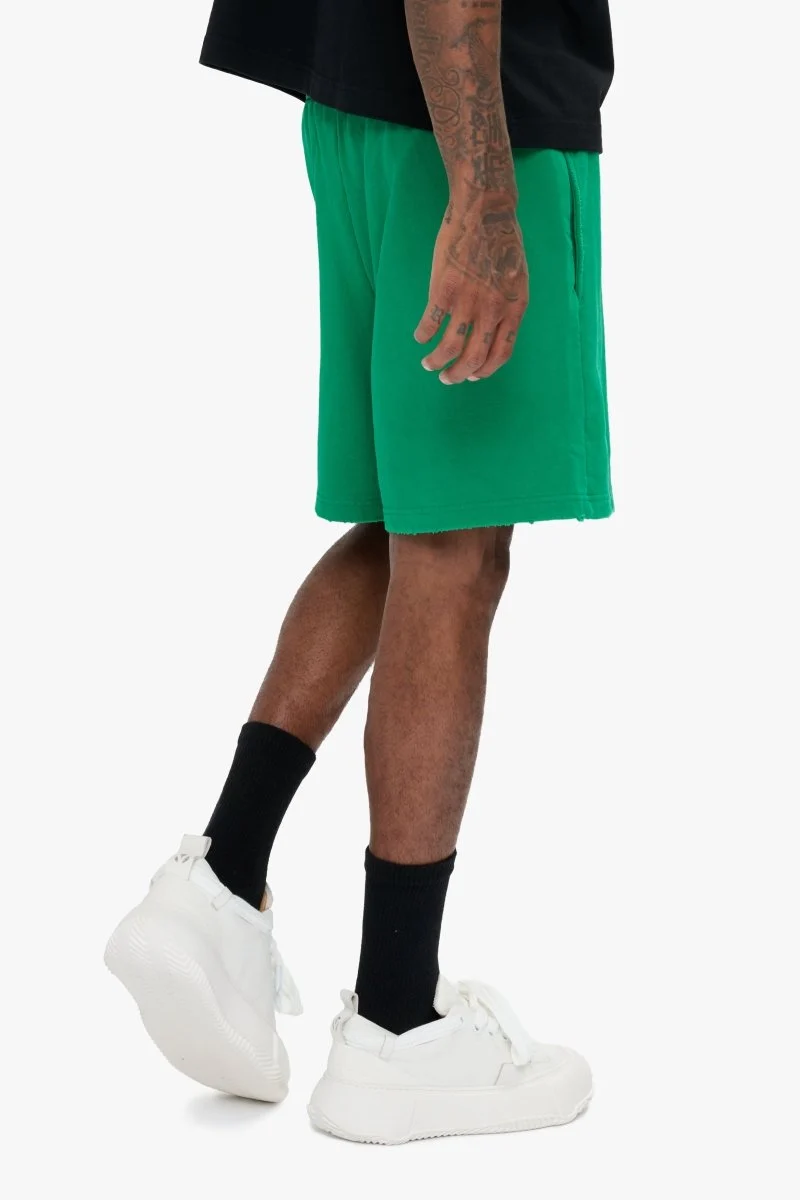 Valabasas Tonal Logo Shorts - Relaxed Fit Green - Image 6