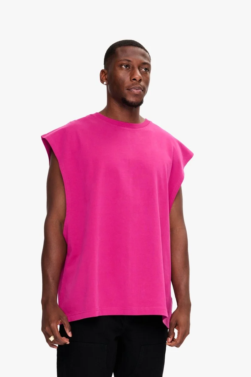 Valabasas Essential Sleeveless Tee Tank Top Orchid - Image 4