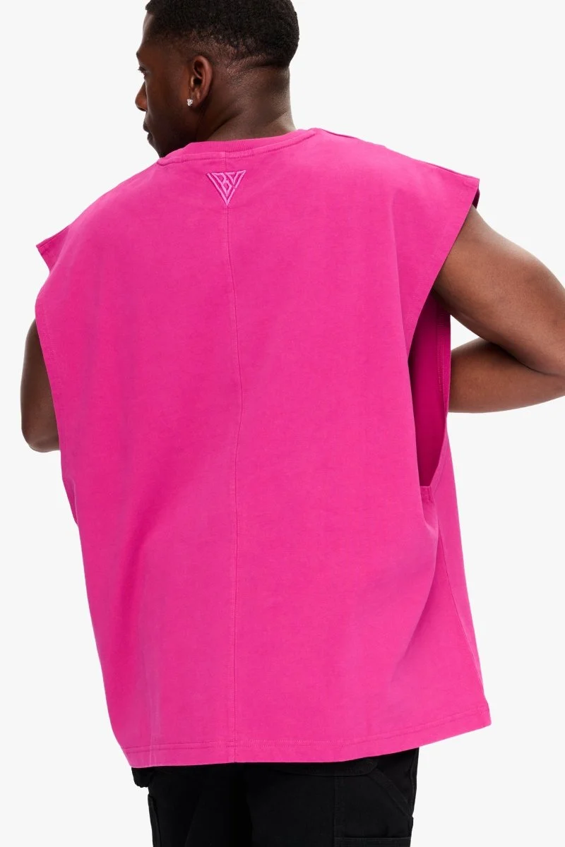 Valabasas Essential Sleeveless Tee Tank Top Orchid - Image 7