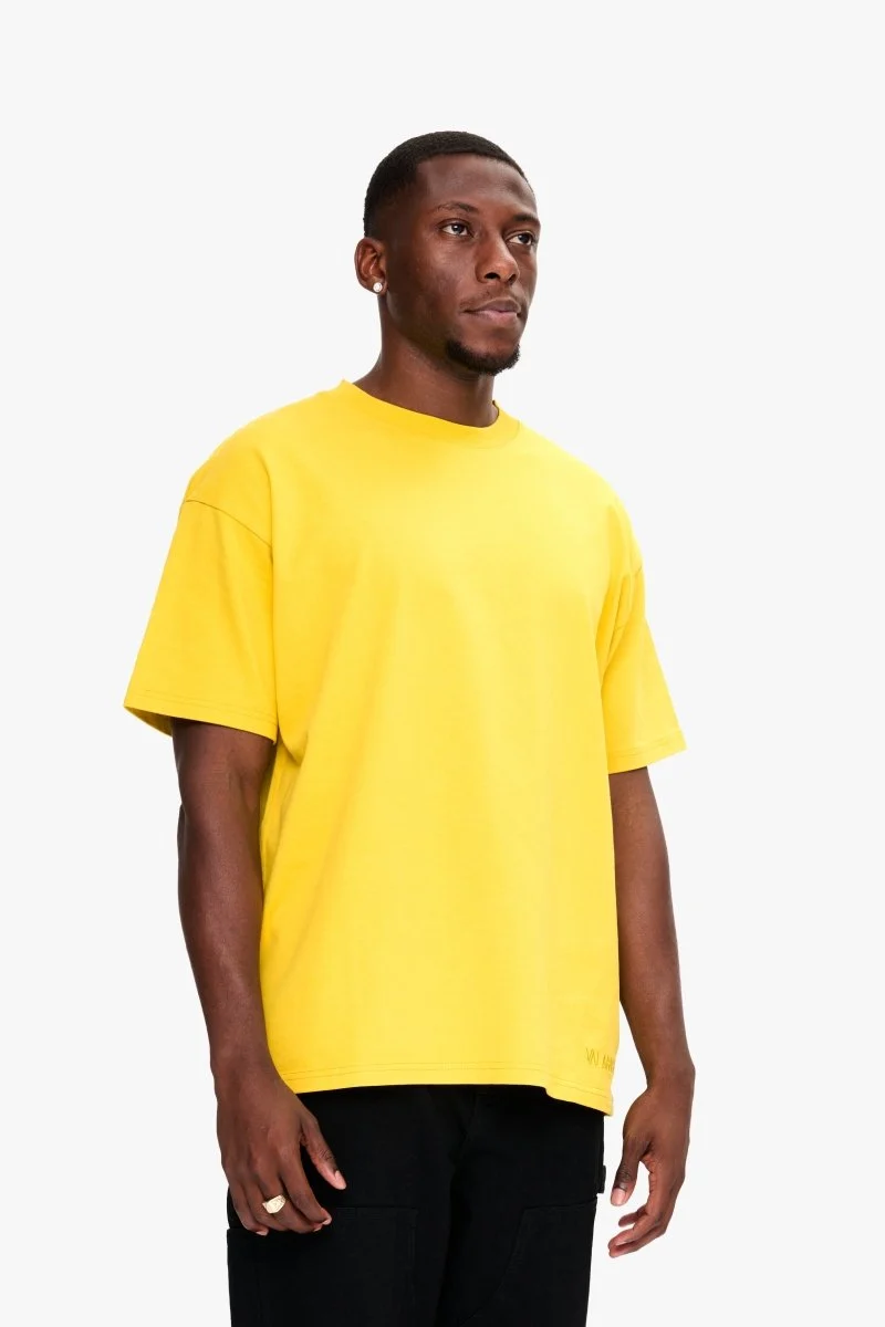 Valabasas Essential Tee T-Shirt Yellow - Image 4