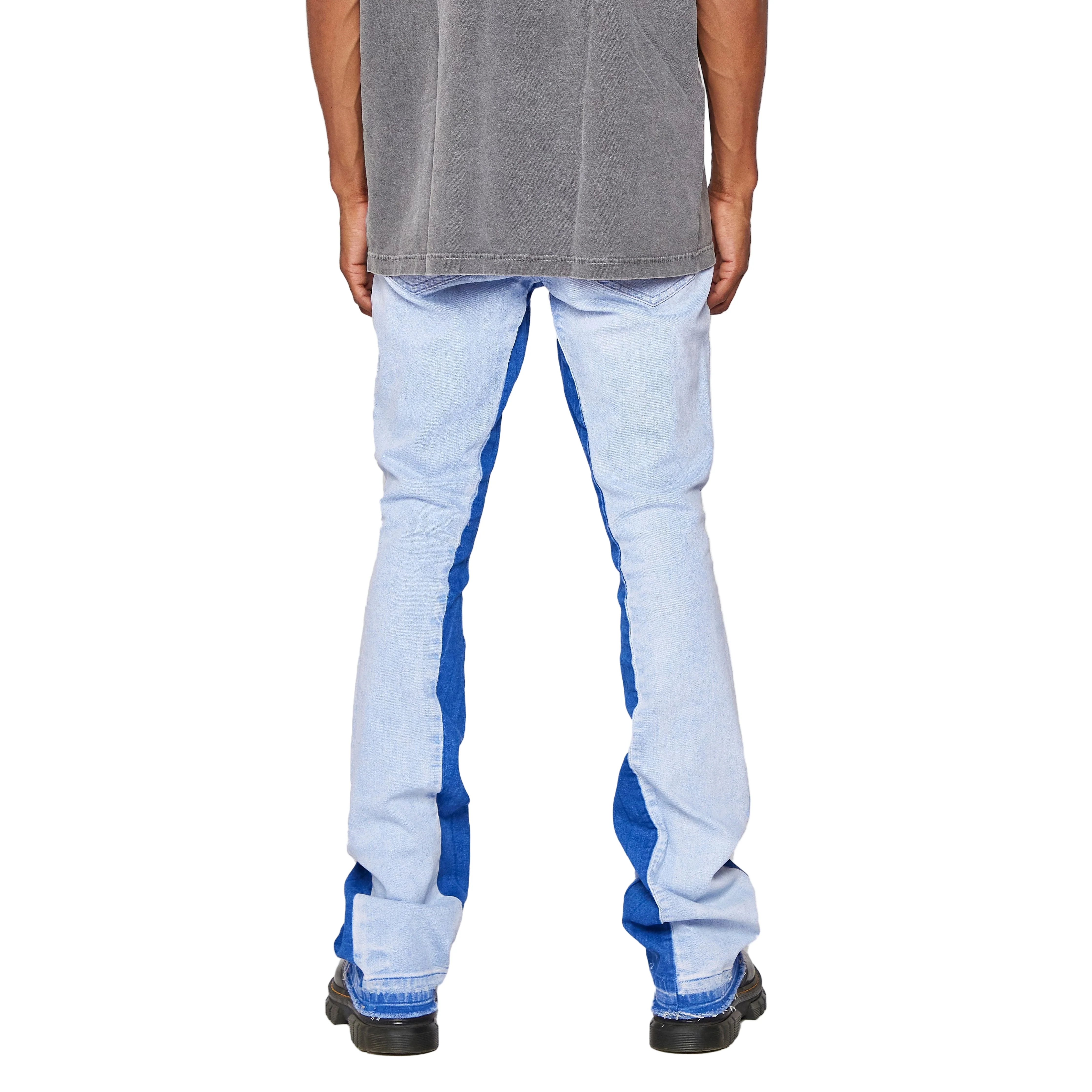 Anom Denim Flashka Jeans - Patchwork - Image 15