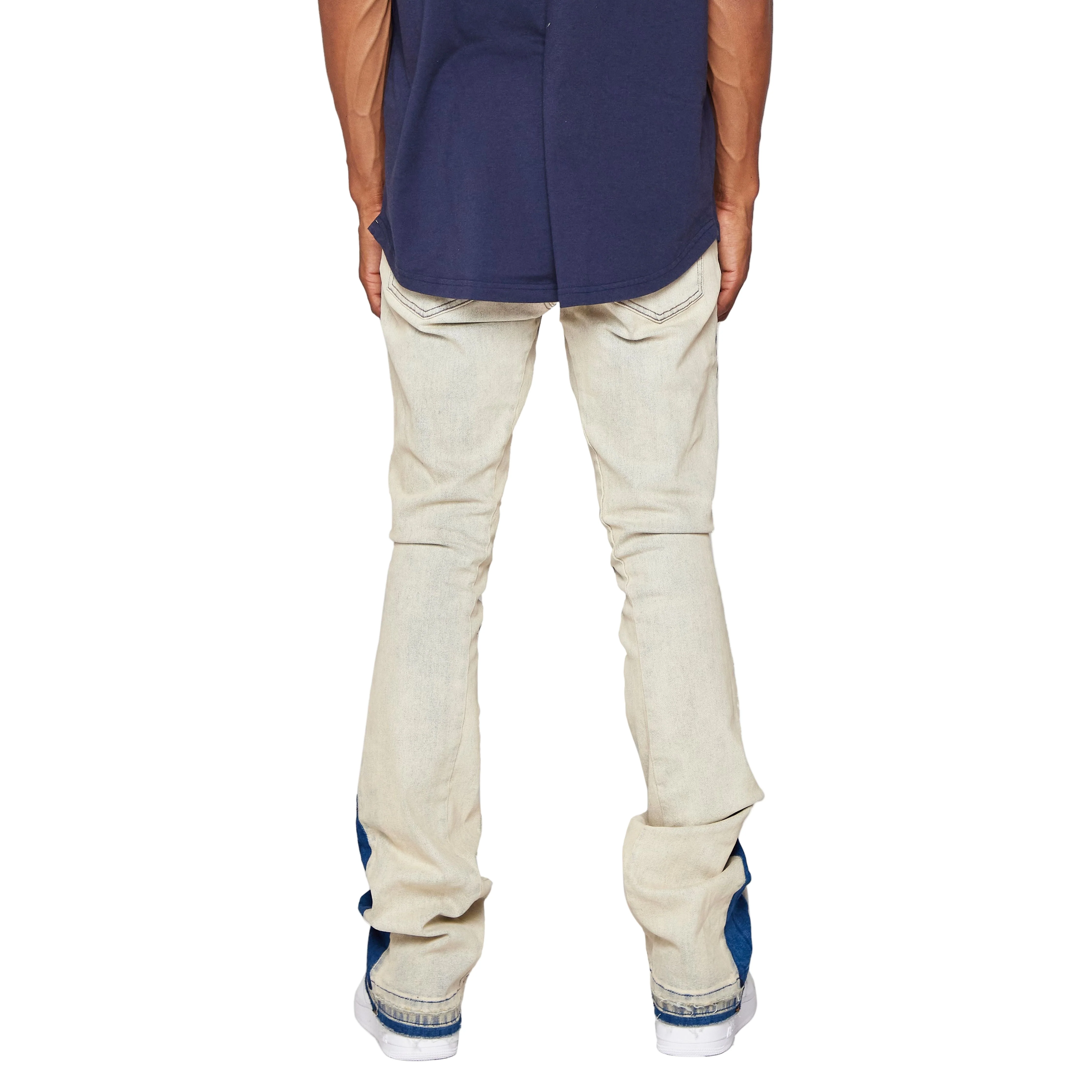 Anom Denim Flashka Jeans - Patchwork - Image 3