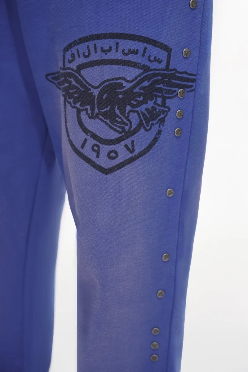 Valabasas Flight Men's Sweatpants Blue - Image 9