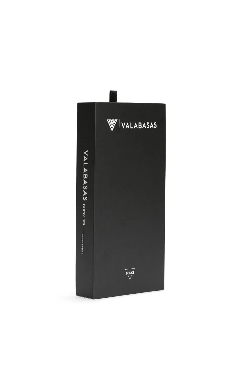 Valabasas Footprint Socks Black - Image 7