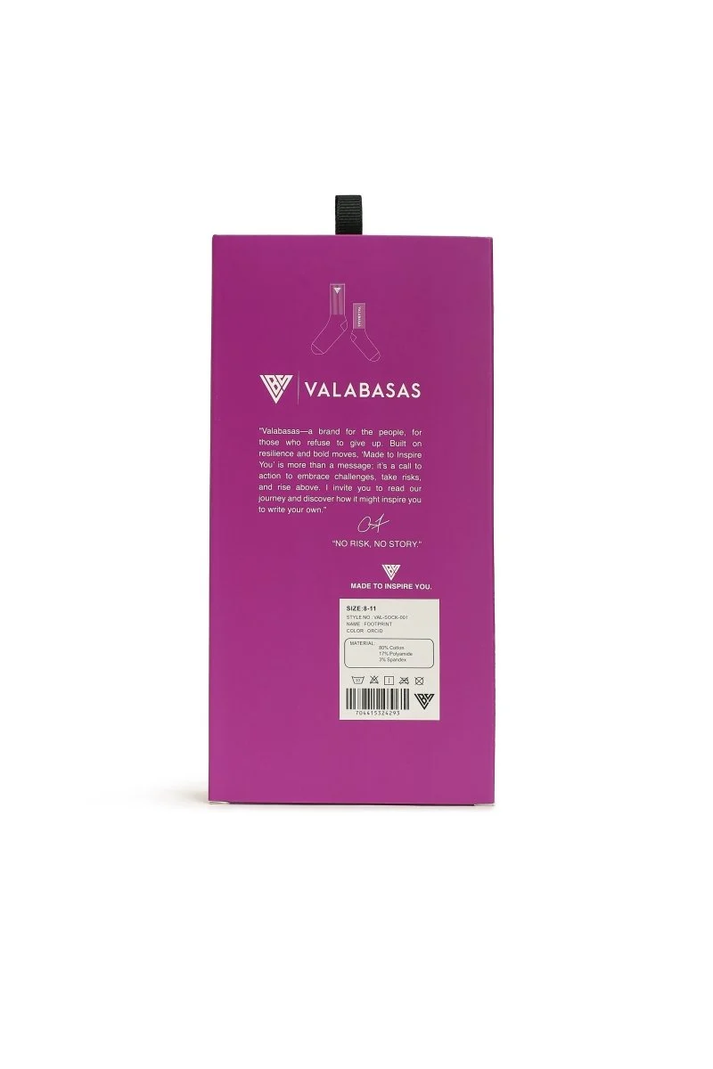 Valabasas Orchid Socks - Image 5