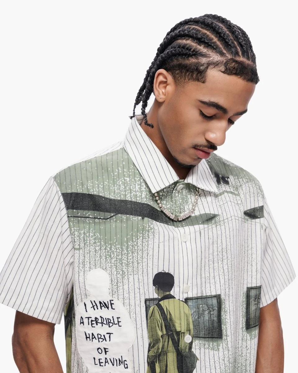 Valabasas Gallery Shirt - Graphic White - Image 5