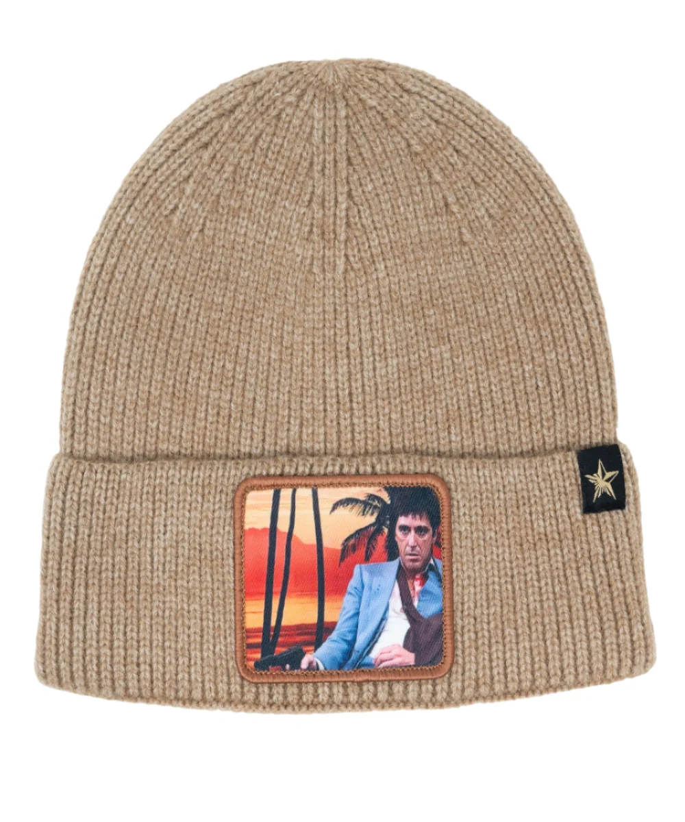Gold Star Scarface Beanie - Image 2