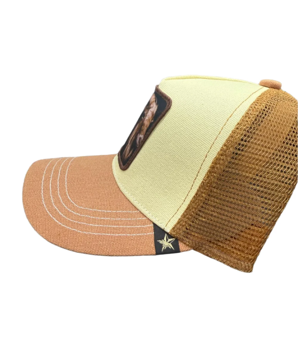 Gold Star Goat Trucker Hat - Image 4