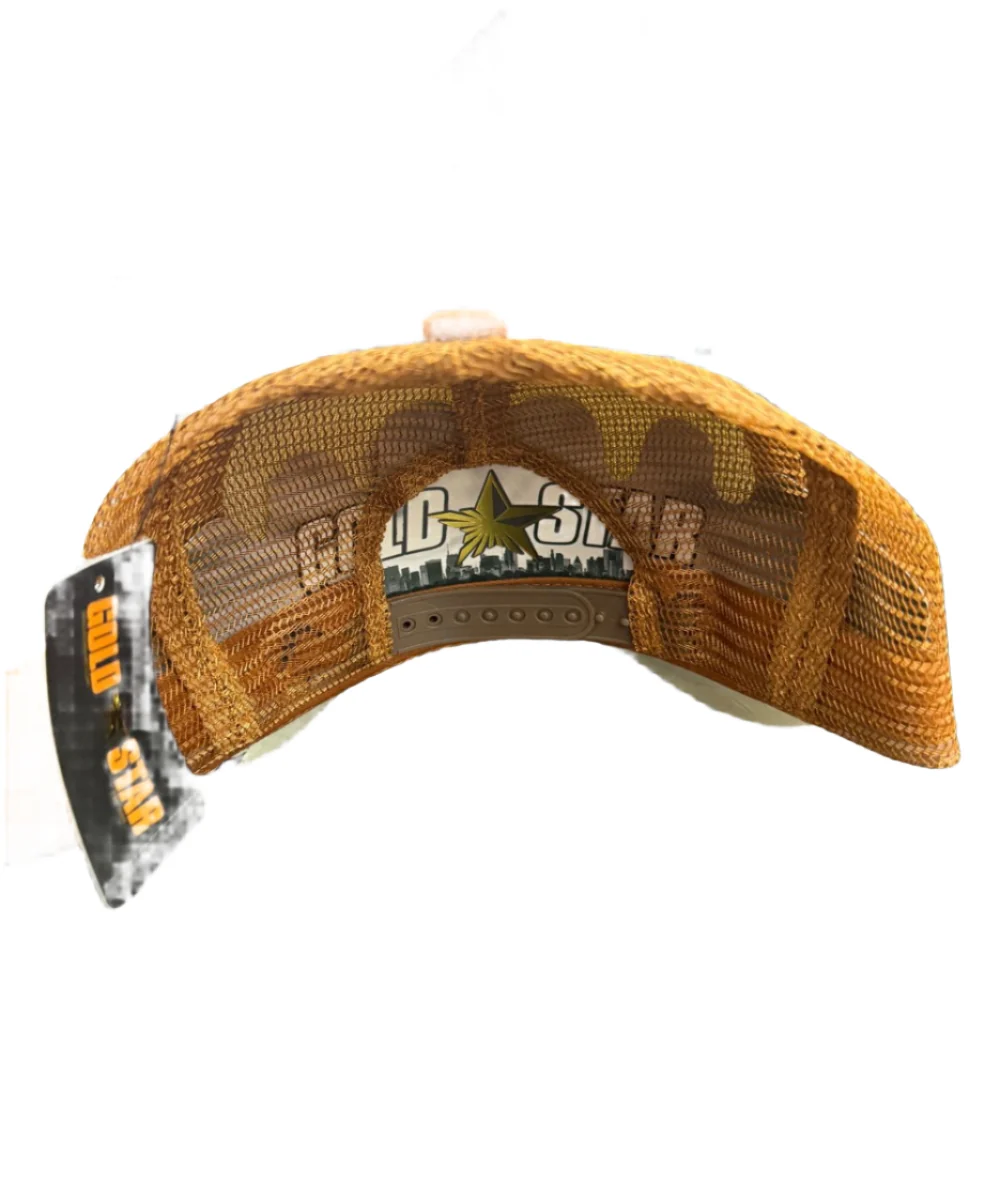 Gold Star Goat Trucker Hat - Image 5