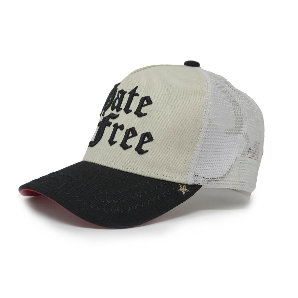 Gold Star Hate Free Trucker Hat - Image 3