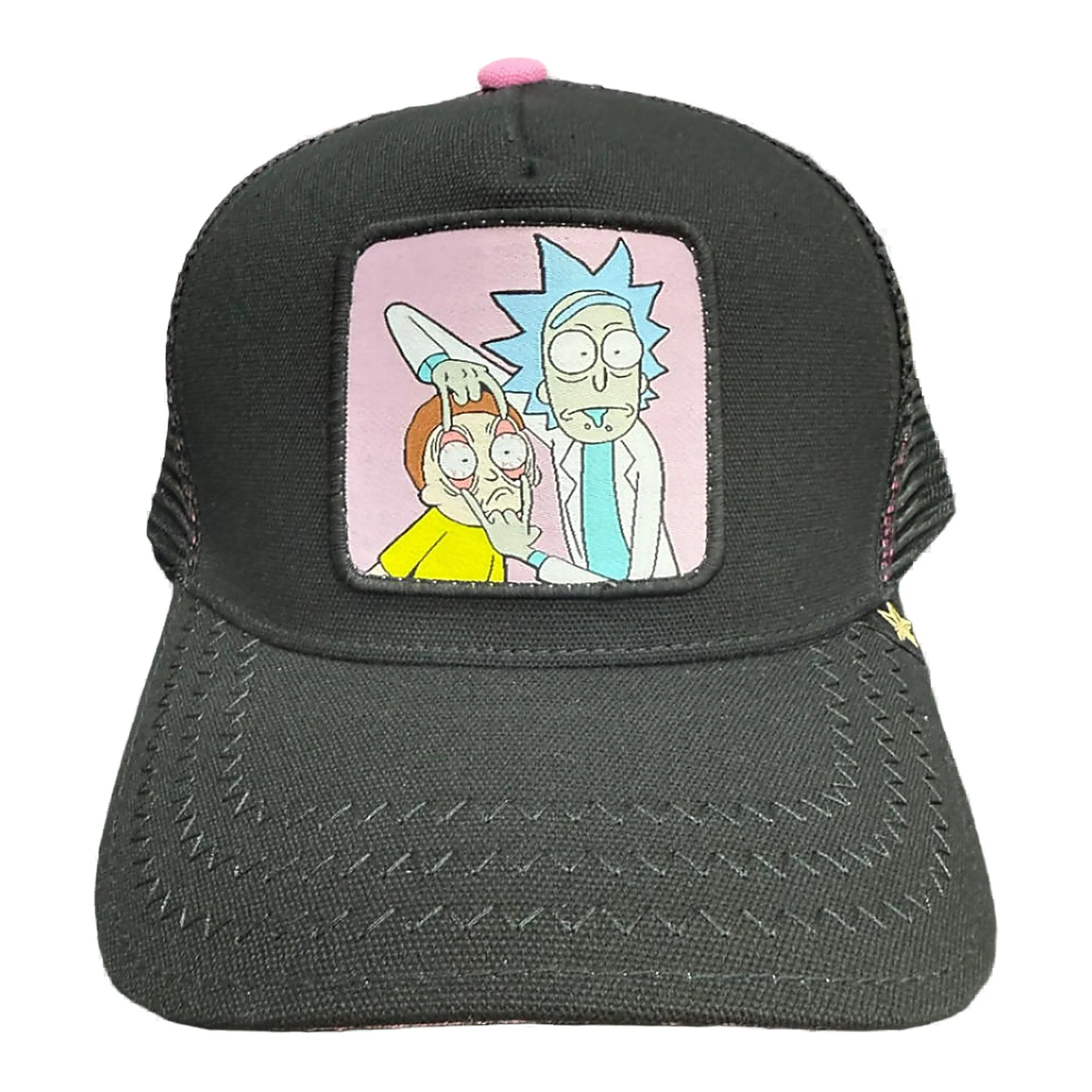 Gold Star Rick and Morty Trucker Hat