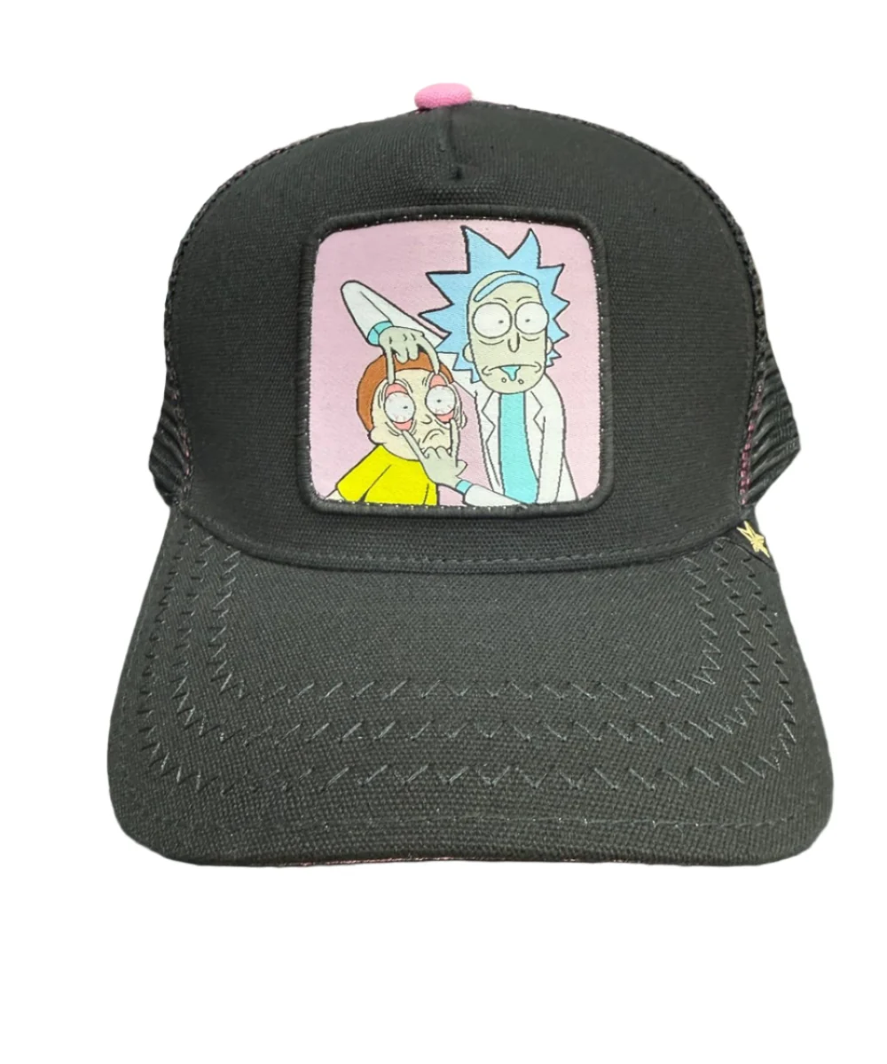 Gold Star Rick and Morty Trucker Hat - Image 2