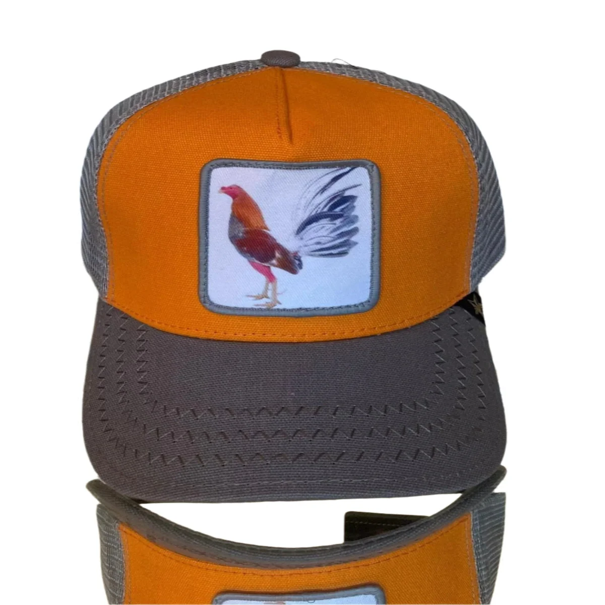 Gold Star Rooster Trucker Hat - Image 5