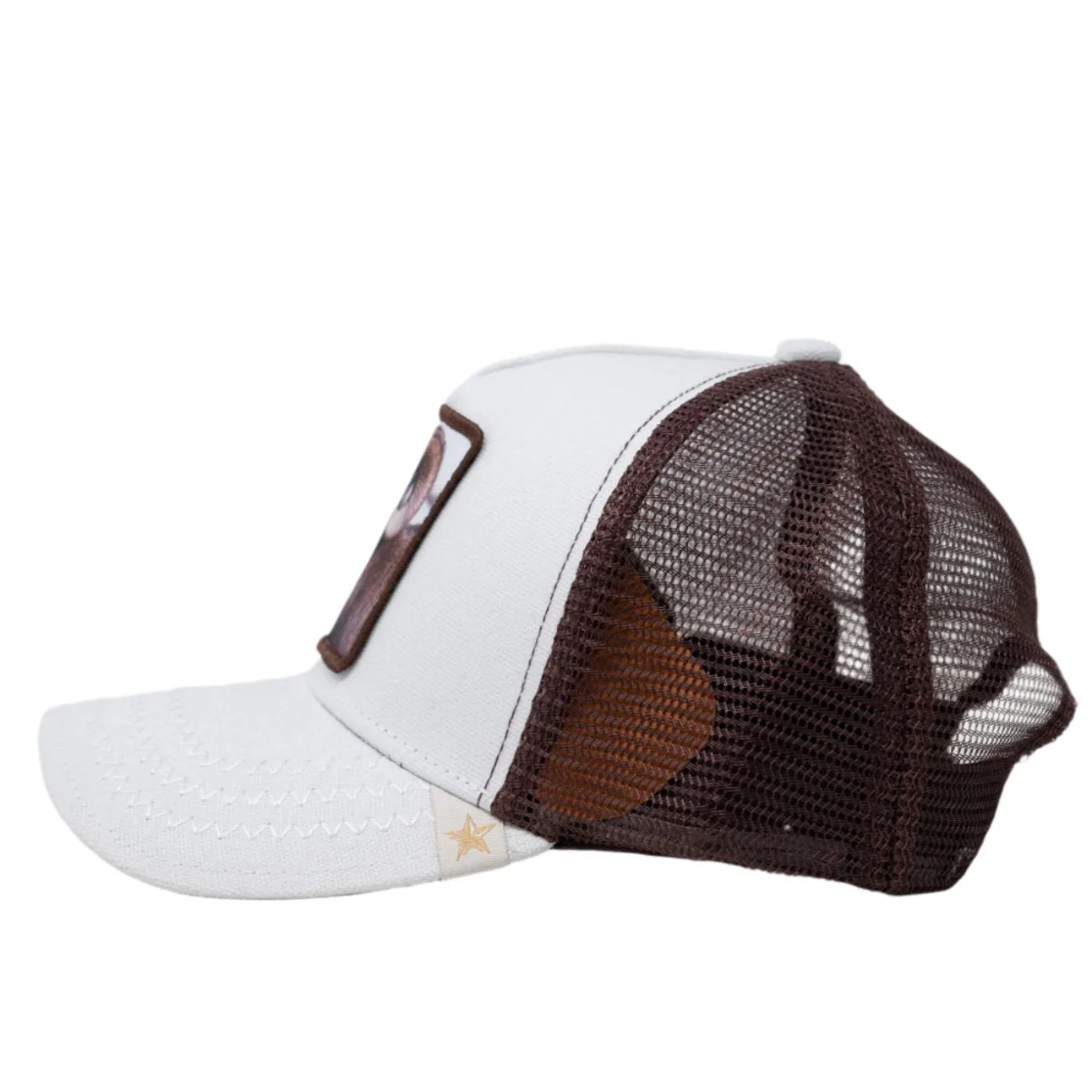 Gold Star Hat Ram Trucker Hat - Image 4