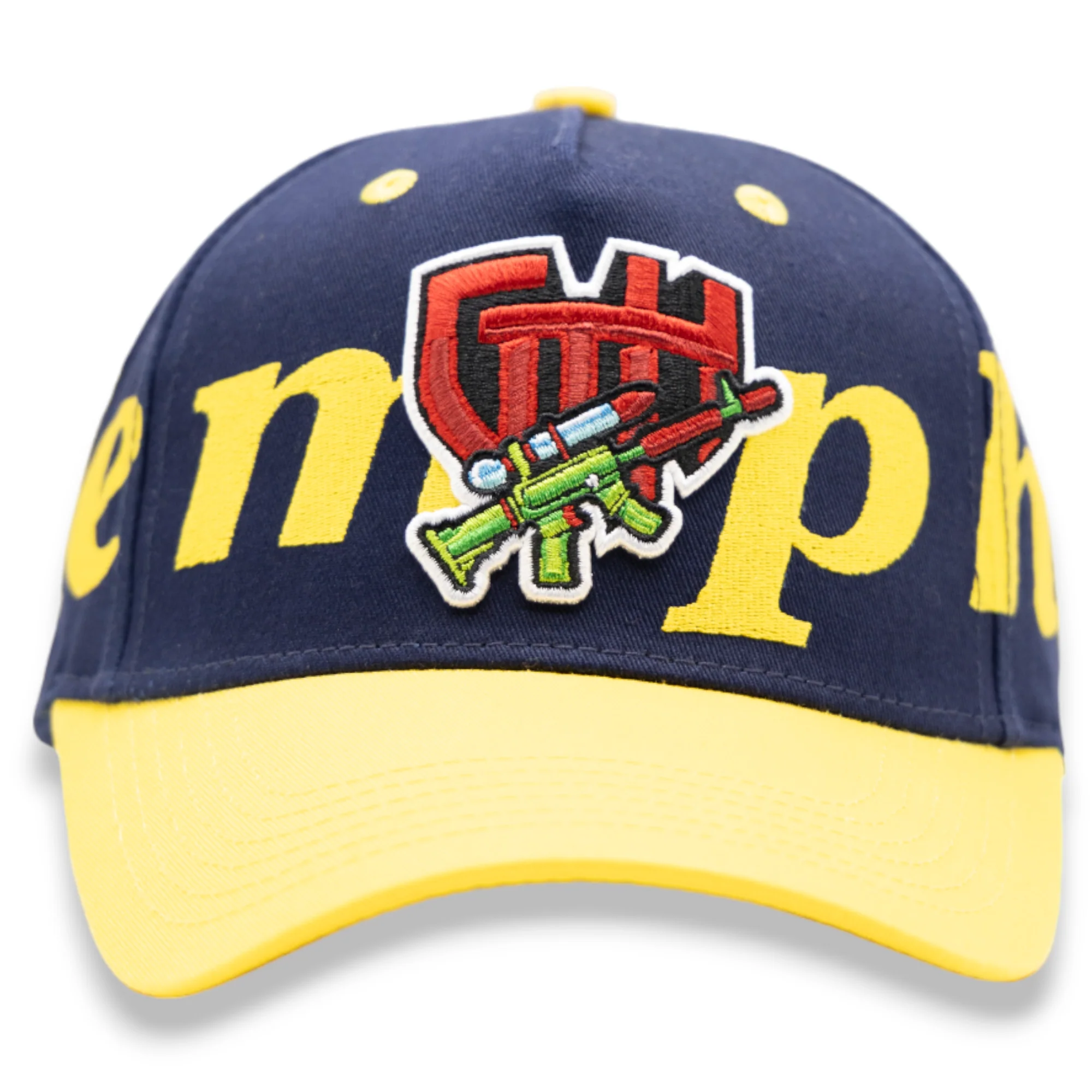 Gth Memphis All Round Snapback Hat - Embroidered Design - Image 6