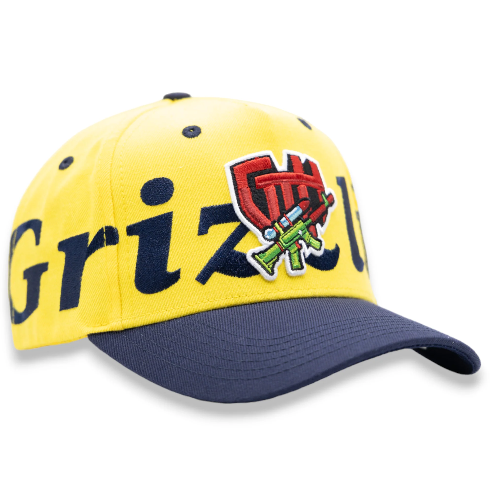 Gth Grizz All Around Snapback Hat - Embroidered - Image 11