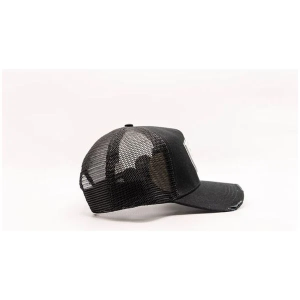 Gth Arabian Text Trucker Hat - Embroidered Black - Image 4