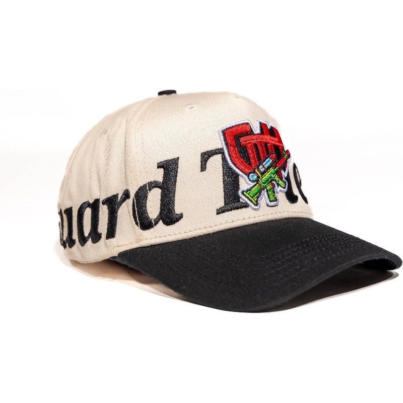 Gth Guard The Hood Men's Snapback Hat Cream - Image 6