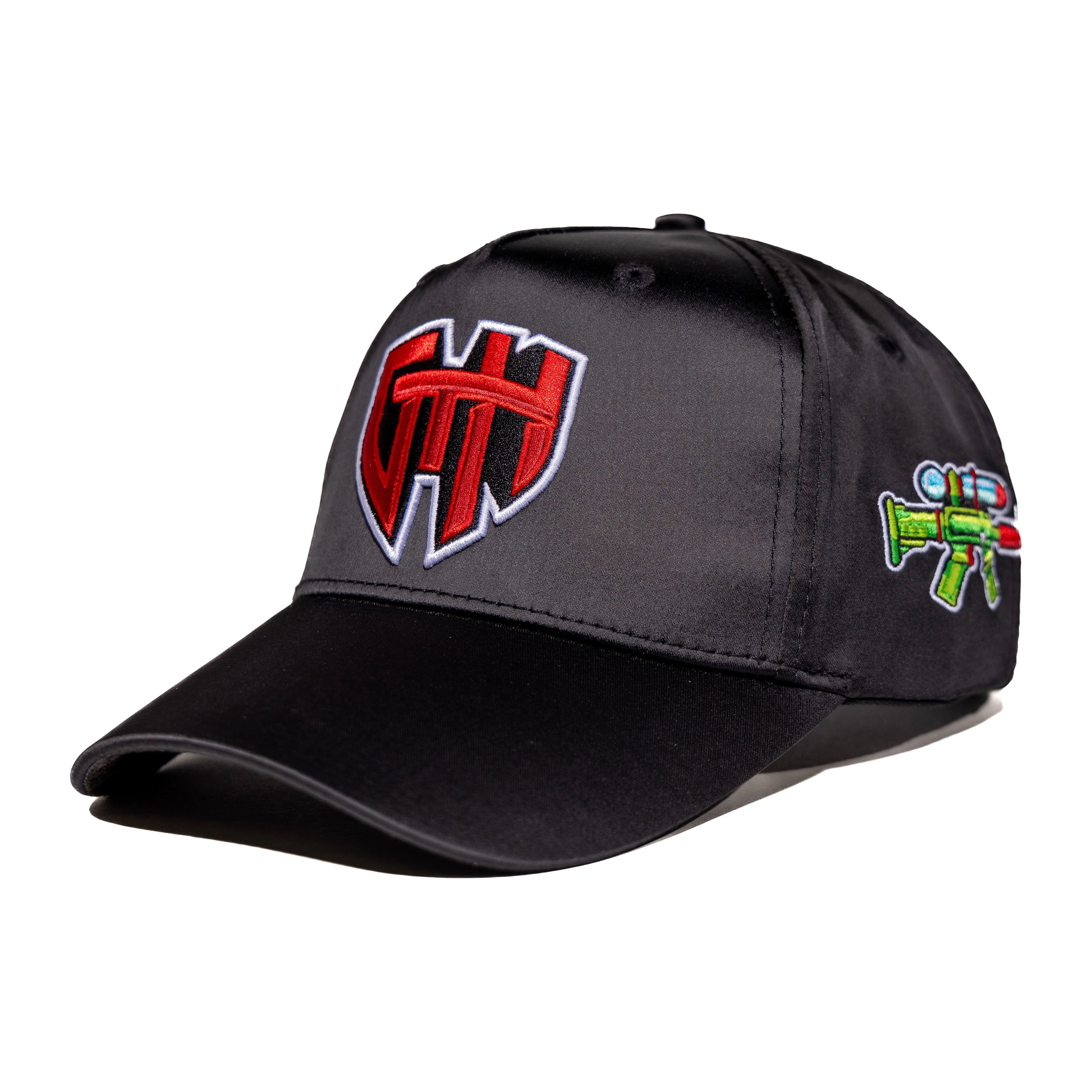 Gth Hydro Hitter Snapback Hat Black - Image 8