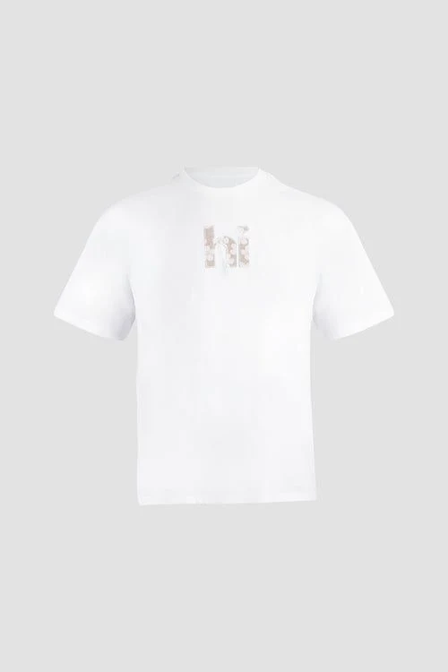 Hideout Flower T-Shirt - Graphic White - Image 2