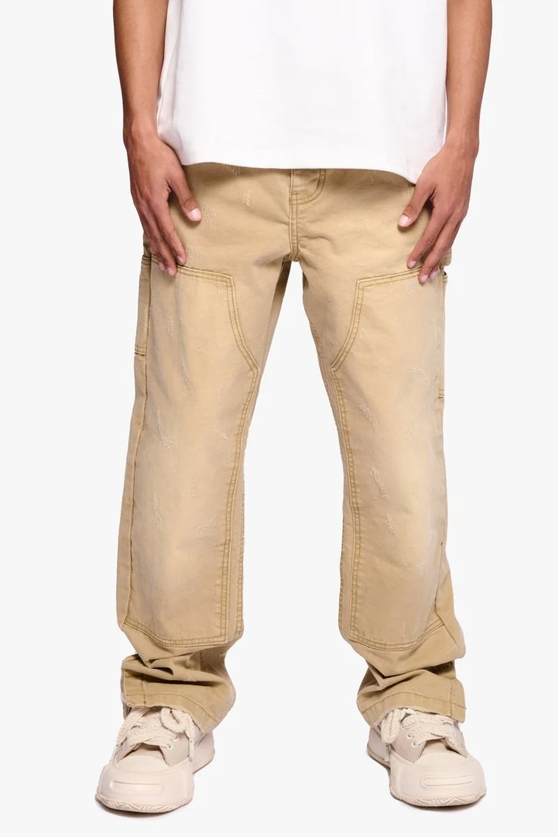 Valabasas Hound Straight Jeans Wheat Washed - Image 2