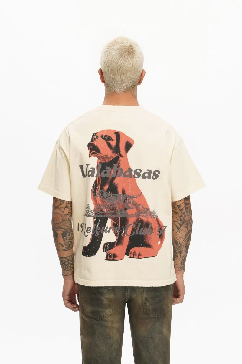 Valabasas Hound Tee Eggwhite T-Shirt - Image 2