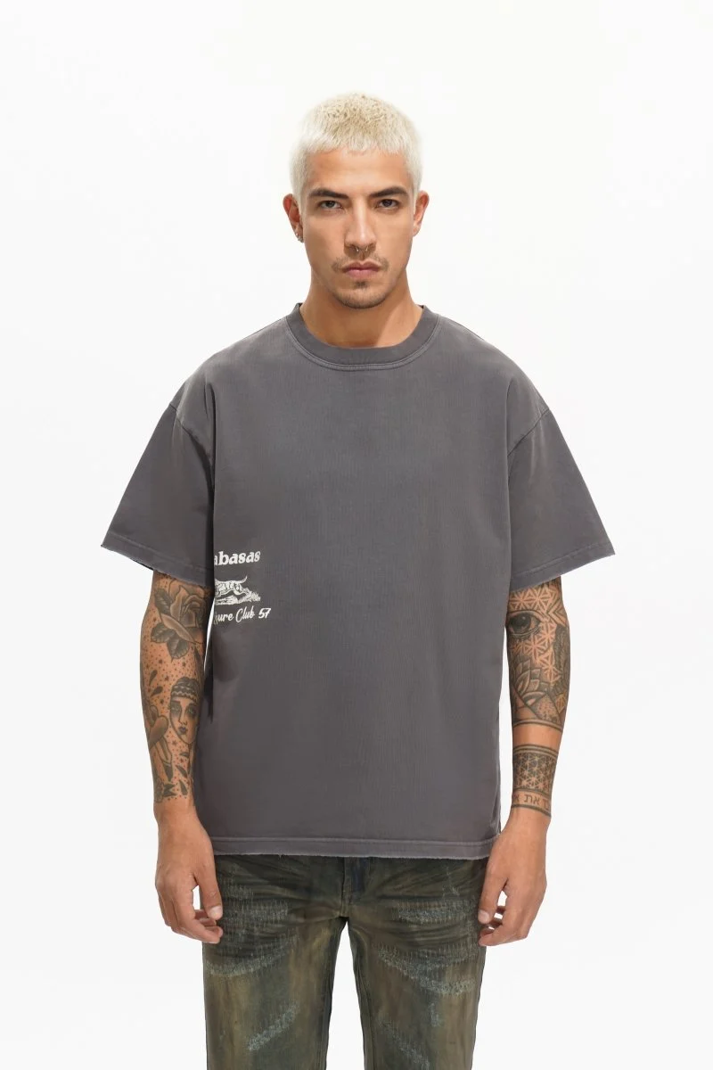 Valabasas Hound Tee T-Shirt Grey - Image 3