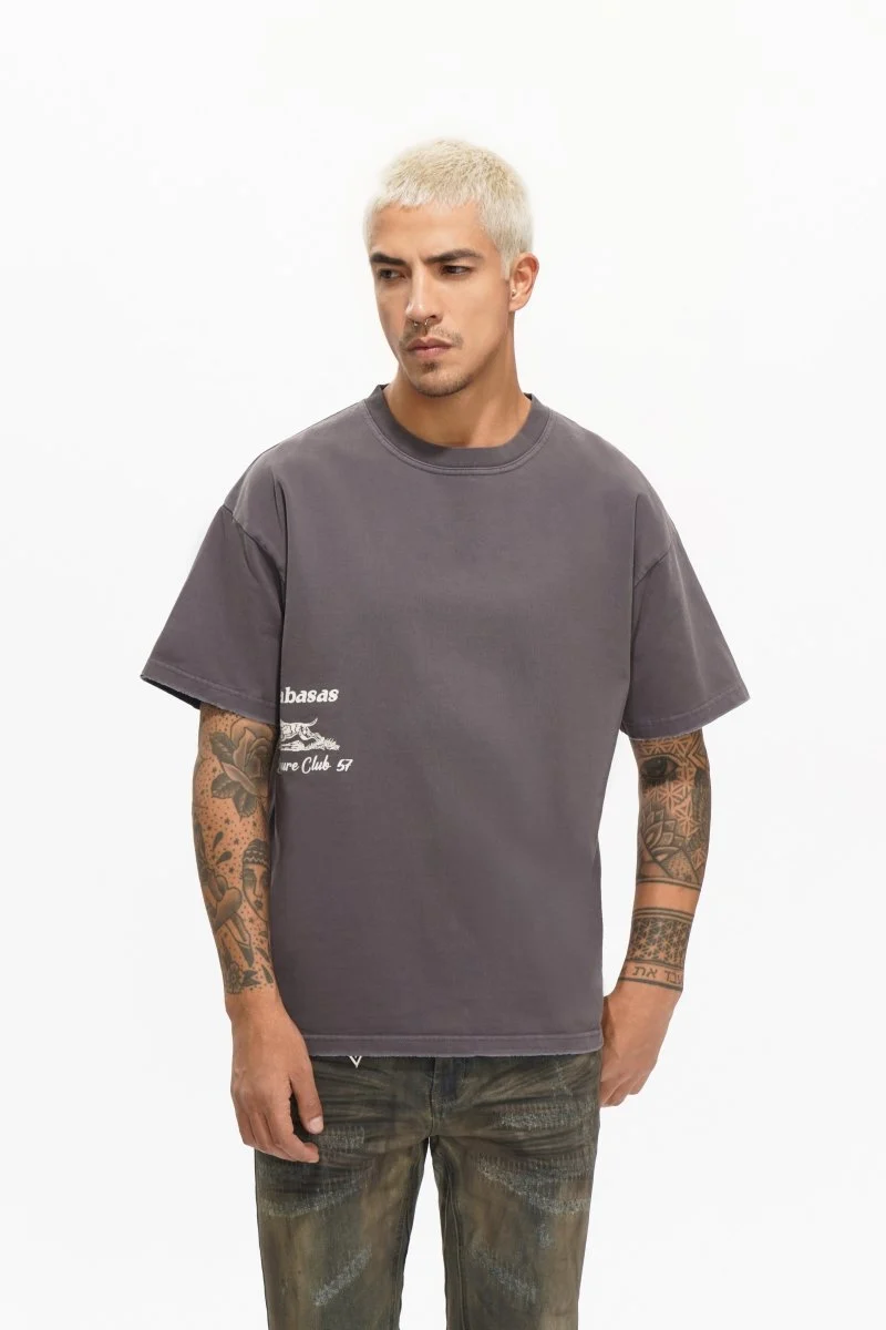 Valabasas Hound Tee T-Shirt Grey - Image 7