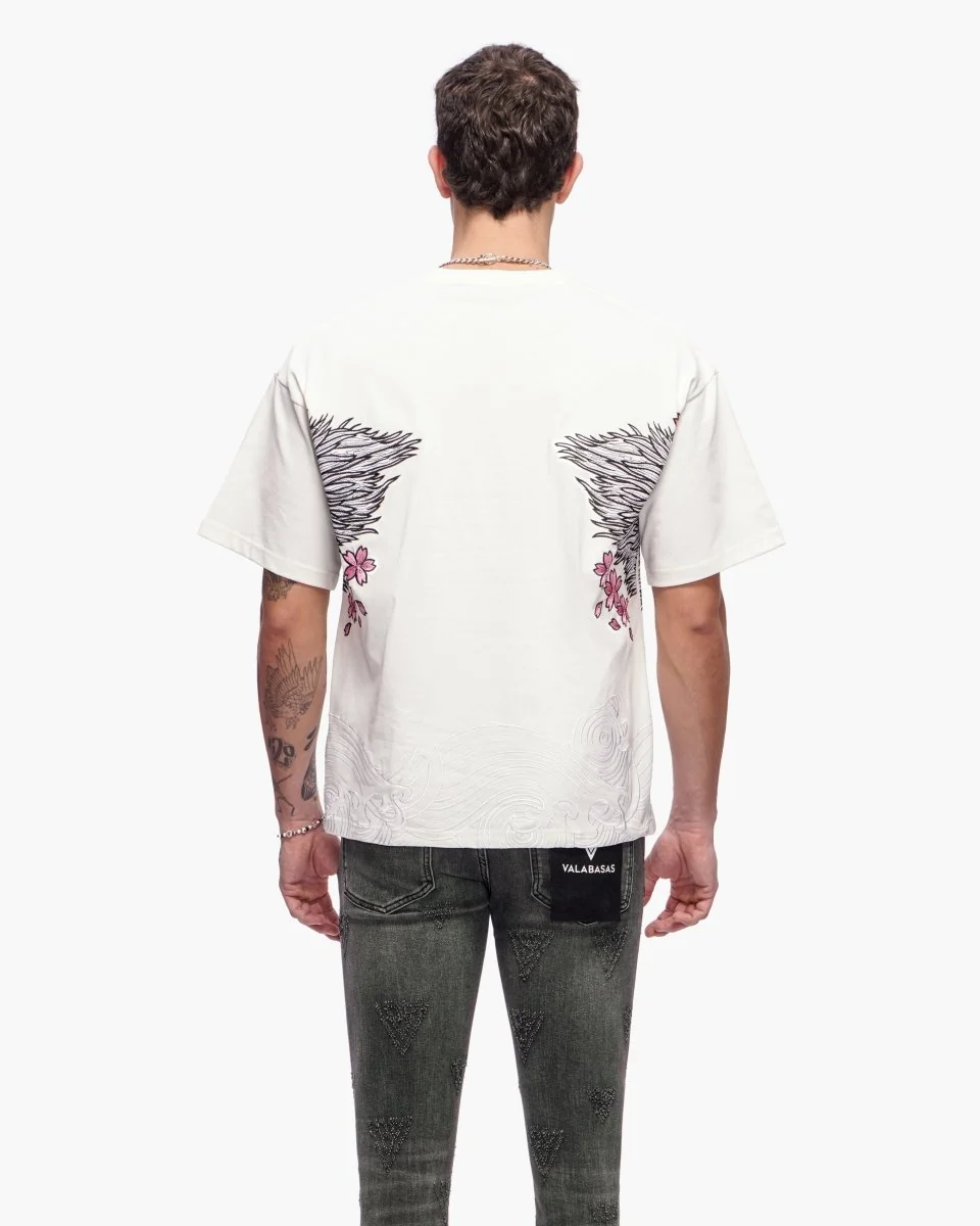Valabasas Ikari T-Shirt - Graphic Off White - Image 8