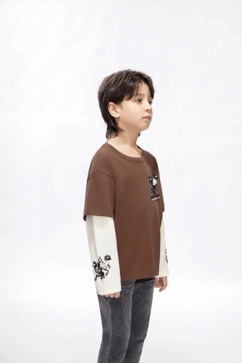 Valabasas Inheritance Kids Tee - Layered Sleeves - Image 4
