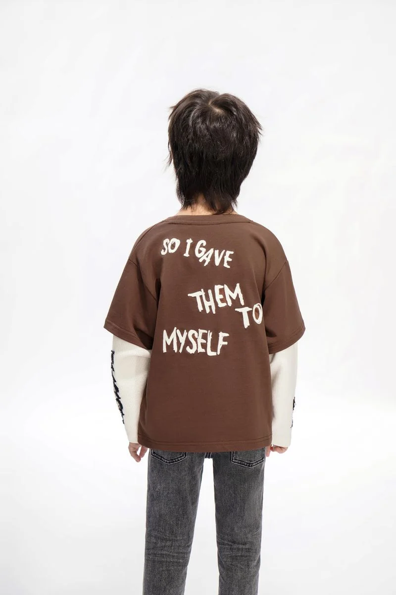 Valabasas Inheritance Kids Tee - Layered Sleeves - Image 9