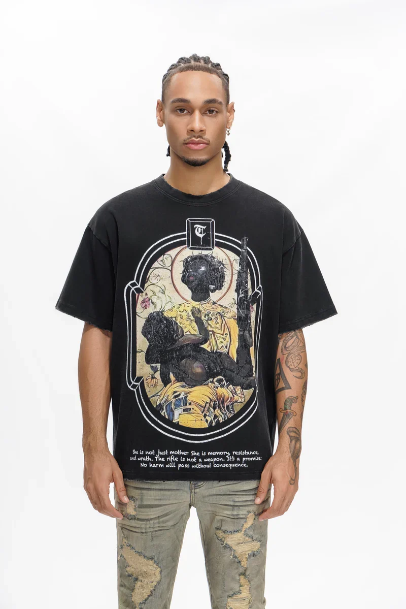 Trnchs Storytelling T-Shirt - Graphic Black - Image 2