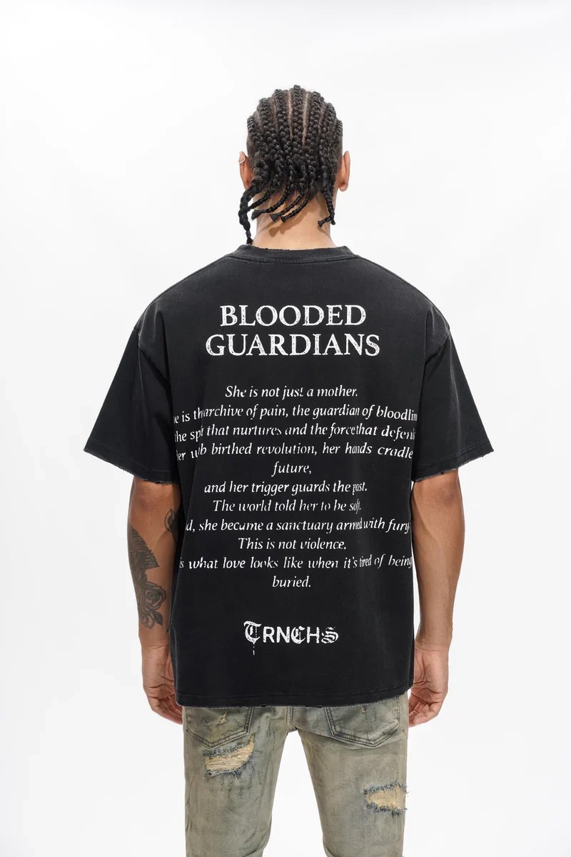 Trnchs Storytelling T-Shirt - Graphic Black - Image 3