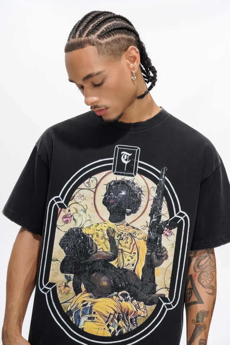 Trnchs Storytelling T-Shirt - Graphic Black - Image 4