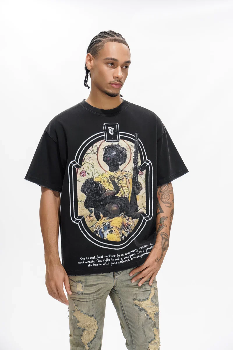 Trnchs Storytelling T-Shirt - Graphic Black - Image 7