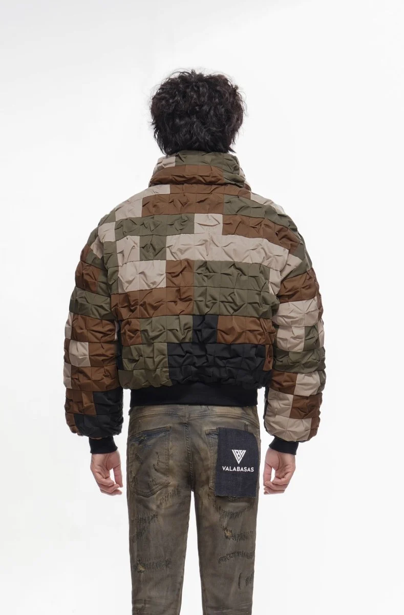 Valabasas Jockey Puffer Jacket Camo - Image 4