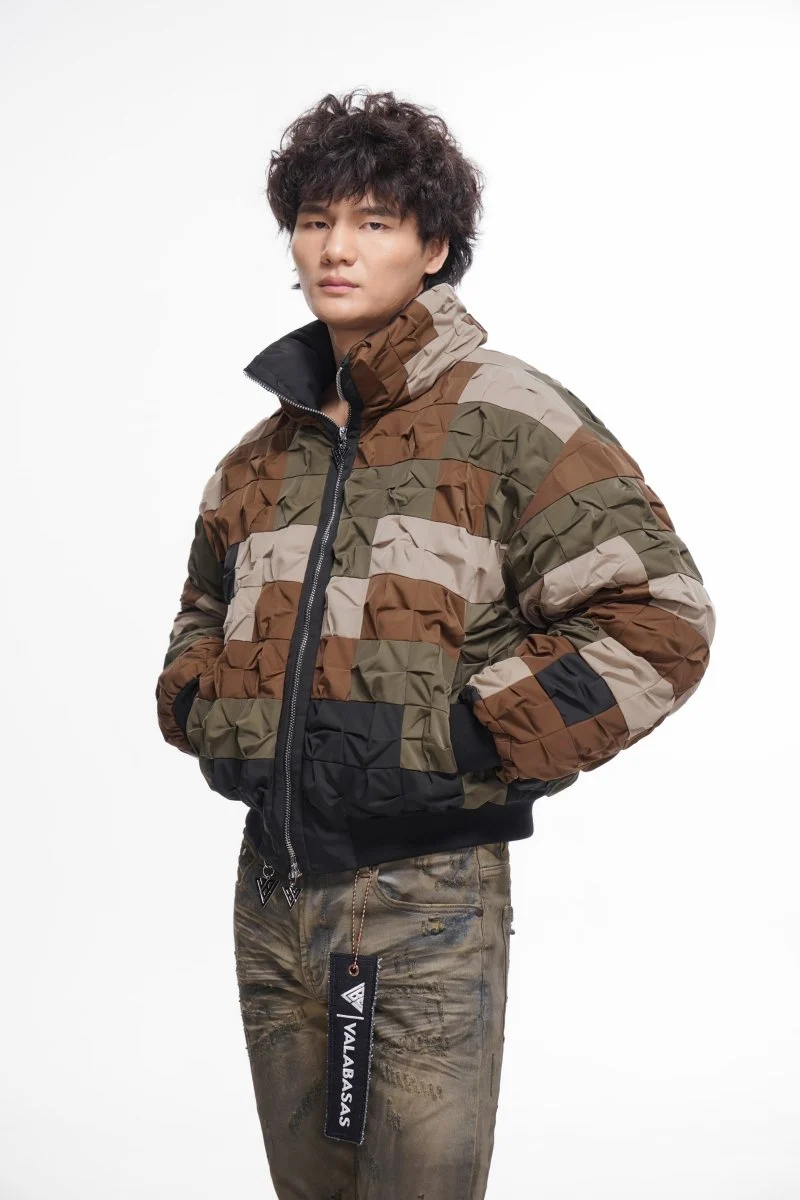 Valabasas Jockey Puffer Jacket Camo - Image 7