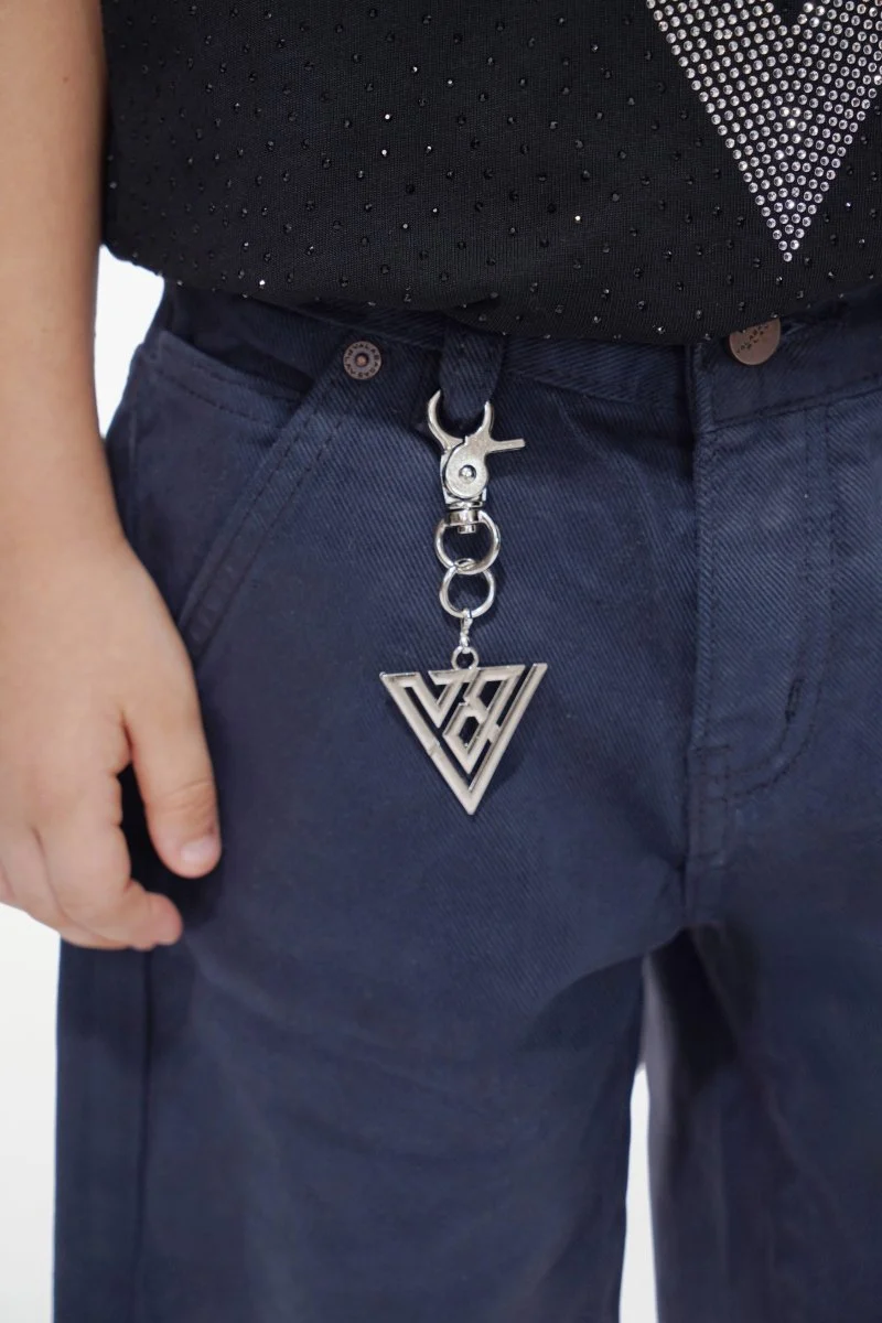 Valabasas Raw Kids Shorts - Waxed Denim - Image 3