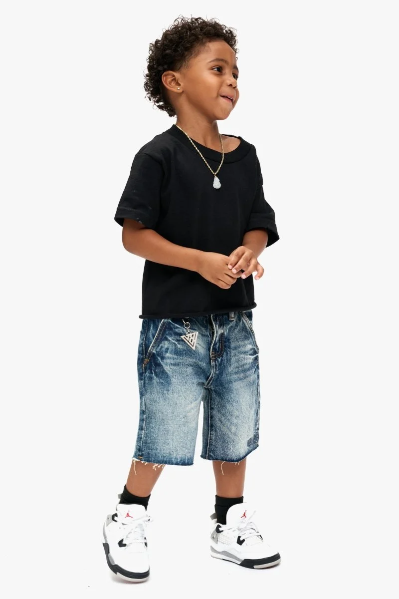 Jr. Shorts Kids Denim Shorts Medium Wash - Image 2
