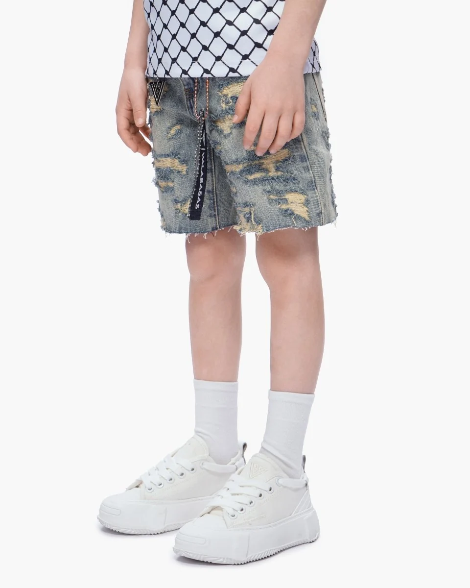 Valabasas Incise Youth Shorts - Vintage Wash - Image 6